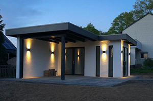 Referenz-Gartenhaus